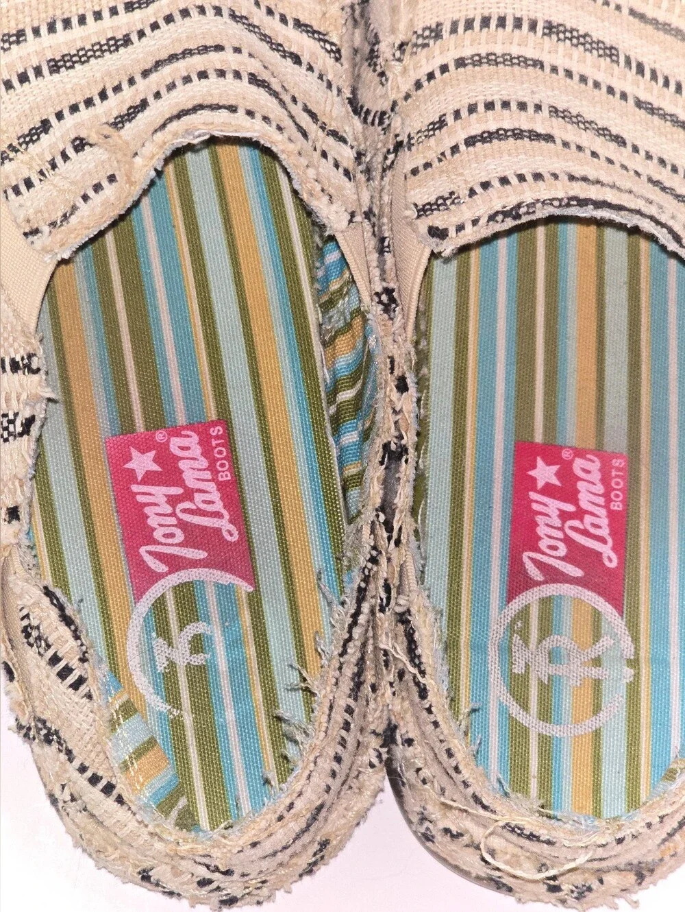 Tony Lama Lindale Wheat Slup On Shoes